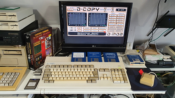 Amiga gyári floppy lemezek állapota