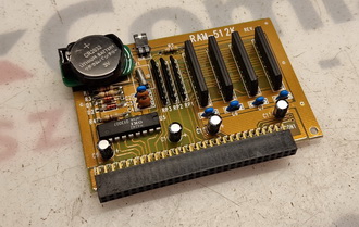 Commodore Szerviz és Restaurátor | Amiga RAM-512K Rev. A RAM bővítő javítása