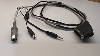 Commodore Szerviz és Restaurátor | Amstrad CPC 464, 664, 6128 RGB Video-Audio SCART kábel készítése