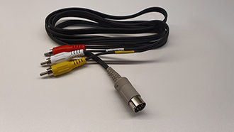 Atari 800XL Szerviz és Restaurátor | Atari 800XL Compozite RCA Video-Audio kábel készítése