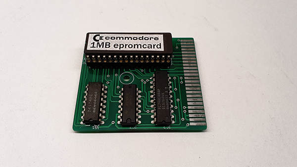 Commodore 16/116/Plus 4 1MB-os Cartridge Juhász Jácint fejlesztés
