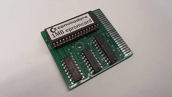 Commodore 16/116/Plus 4 1MB-os Cartridge Juhász Jácint fejlesztés
