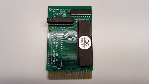 Commodore 16, 116, Plus 4 (264-es) 2MB Cartridge Szabó Csaba gyártása