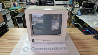 Commodore Szerviz és Restaurátor | Commodore 1901 Chroma-Luma, RGBi video monitor javítása