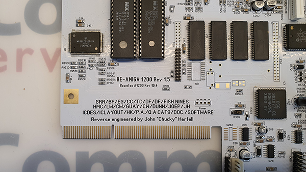 Commodore Szerviz | Commodore Amiga 1200 Re-Amiga