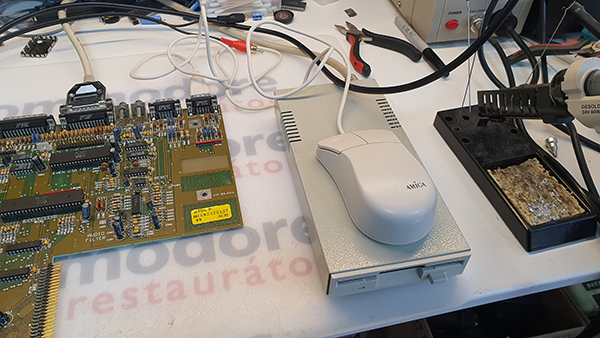 Amiga egér modernizálása