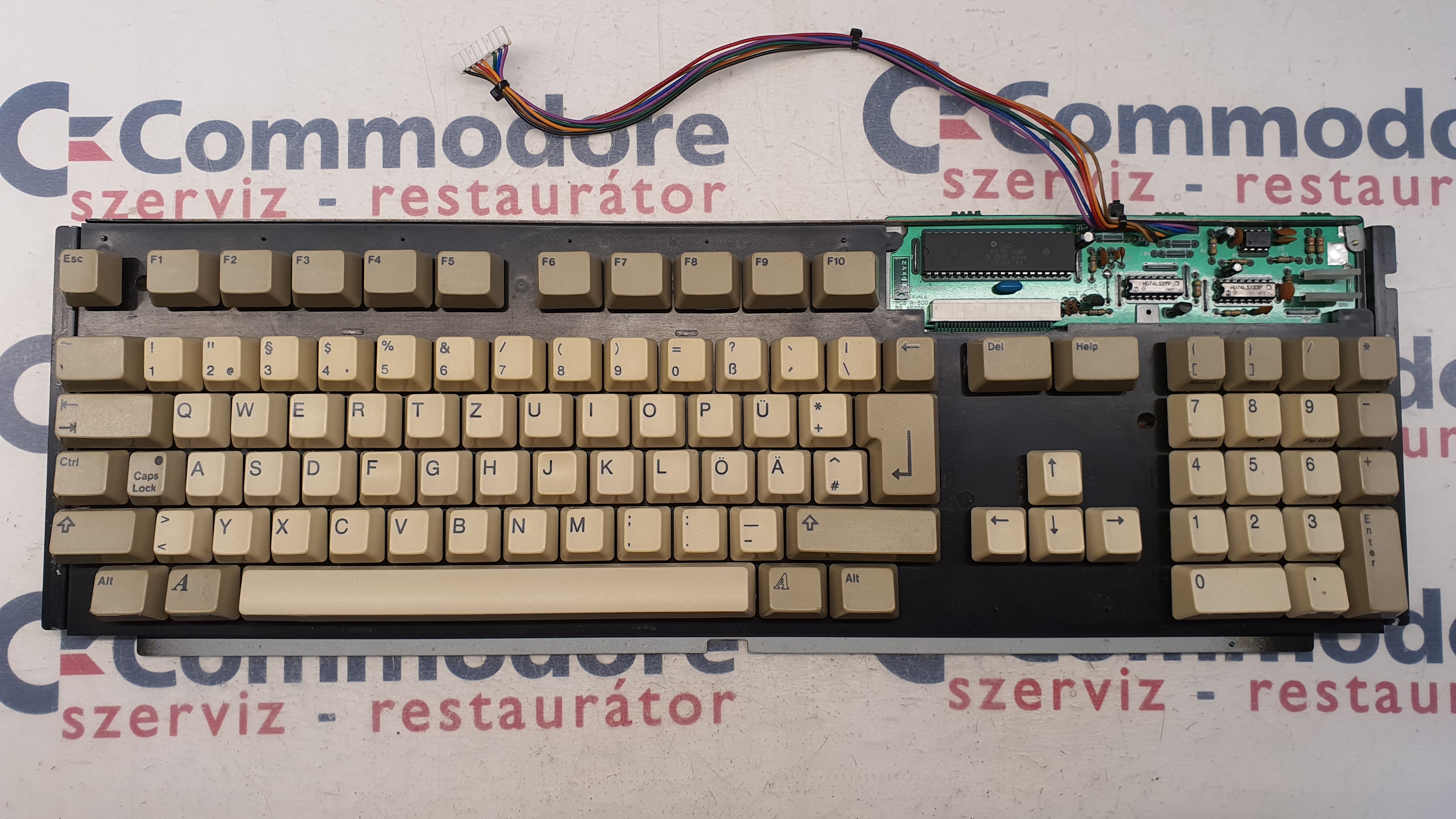 Commodore Szerviz és Restaurátor | Commodore Amiga 500, 2000, 3000, 4000 billentyűzet