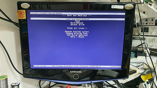 A GOTEK első indulása, mentés, majd reset