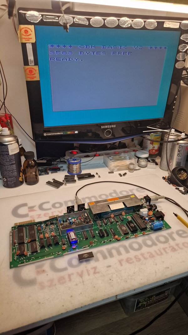 MOS901460-03 Character ROM helyettesítő, Éliás Sándor fejlesztése