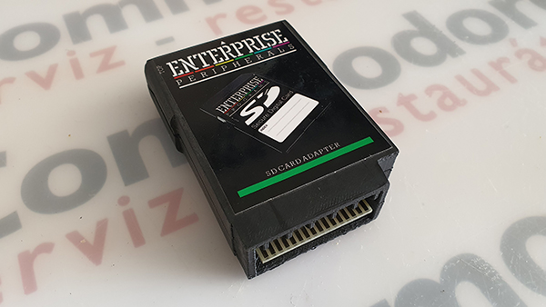 Enterprise első lépések | Enterprise 64k, 128k SD Catridge kártyaolvasó