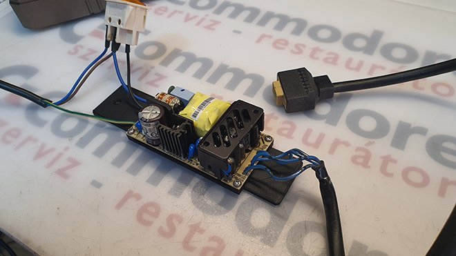 Videoton TVC 32K, 64K, 64+ tápegység modernizálása