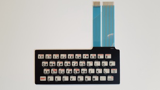 Commodore Szerviz és Restaurátor | XZ 81 Billentyűzet Fólia